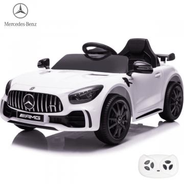 Mercedes GT-R AMG Electric Kids Car 12V - White