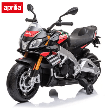 Aprilia Tuono V4 Electric Ride-on Motorbike 12V black