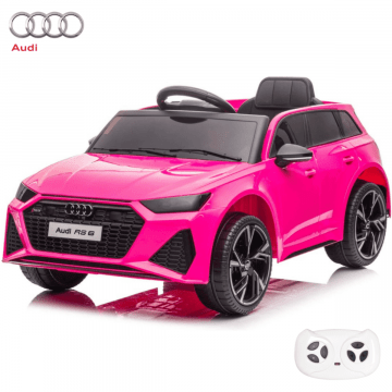 Audi Electric Kids Car RS6 12V RC - Pink