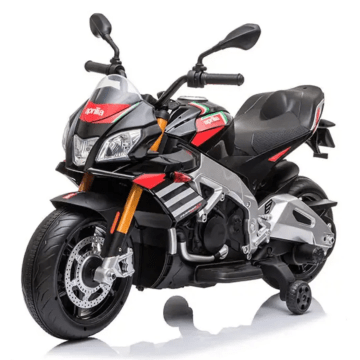 Aprilia Tuono V4 Electric Ride-on Motorbike 12V black