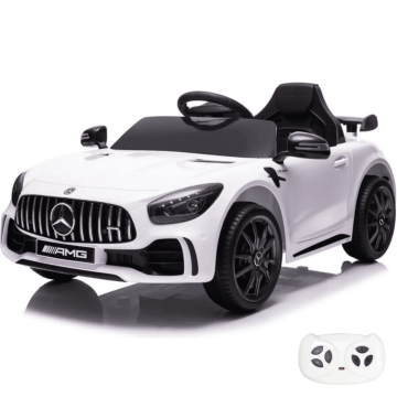 Mercedes GT-R AMG Electric Kids Car 12V - White