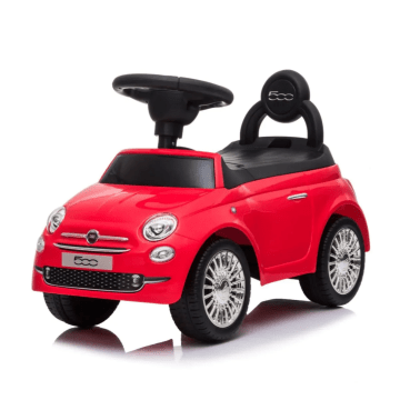 Fiat 500 Foot-to-Floor Car red