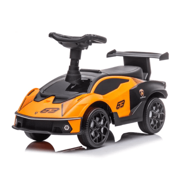 Lamborghini Foot-to-Floor Car orange