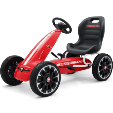 Fiat Abarth Pedal Go Kart red