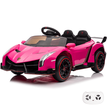 Lamborghini Veneno Electric ride-on Toy Car 12V pink