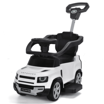 Range Rover Defender Foot-to-Floor with Push Bar white