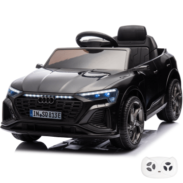 Audi SQ8 e-Tron Electric Ride-on Kids Car 12V - Black