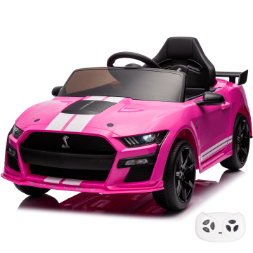 Ford Mustang Shelby GT500 Kids Car 12V - Pink