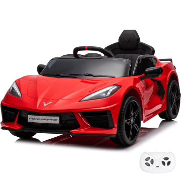 Corvette C8 Electric Kids Car 12V - Red