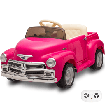 Chevrolet 3100 Ride-on Kids Car 12V - Pink