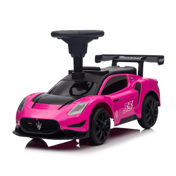 Maserati GT2 Foot-to-Floor Kids Car - Pink 