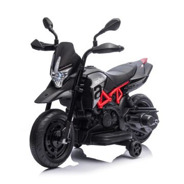 Aprilia Dorsoduro 900 Mini Kids Motorbike 6V - Grey