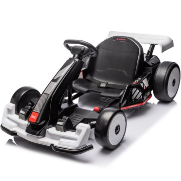 Audi Electric Drift Go-kart for Kids 24V - White