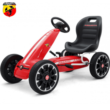 Fiat Abarth Pedal Go Kart red